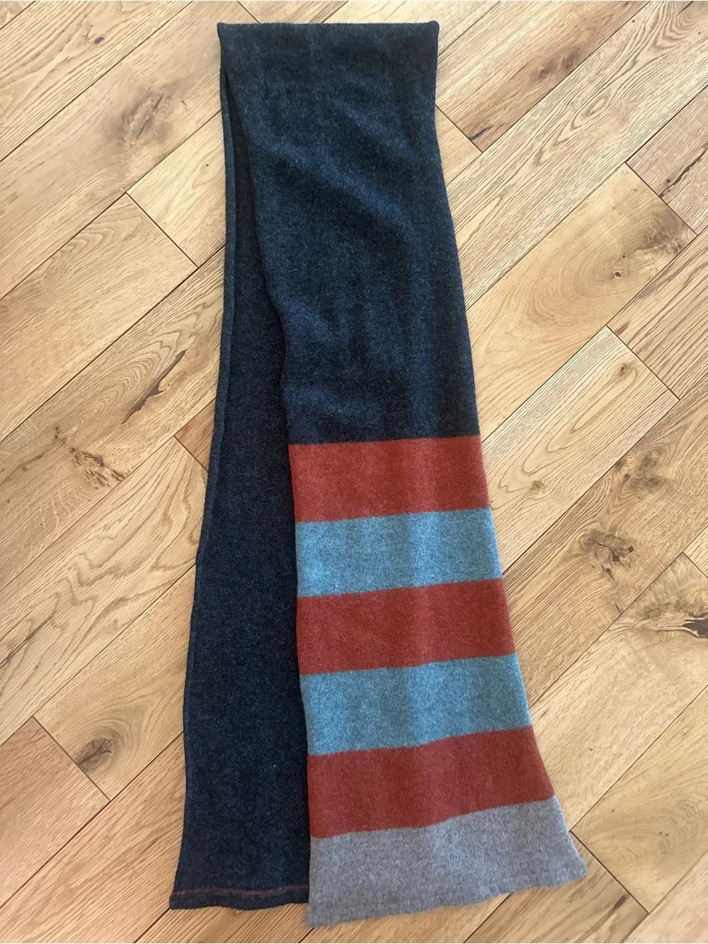 Julie Asquith unisex lambswool Chaffinch scarf